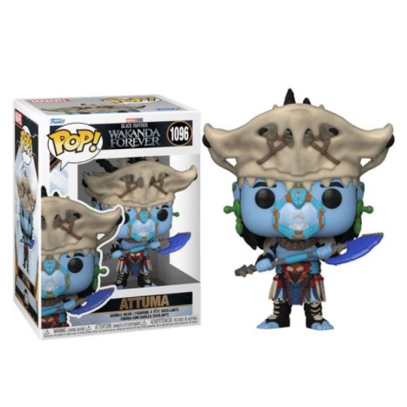 FUNKO BLACK PANTHER WAKANDA FOREVER ATTUMA figure from POP: MARVEL