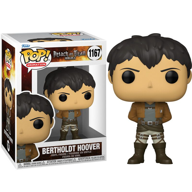 FUNKO BERTHOLDT HOOVER FIGURE FROM POP: AOT