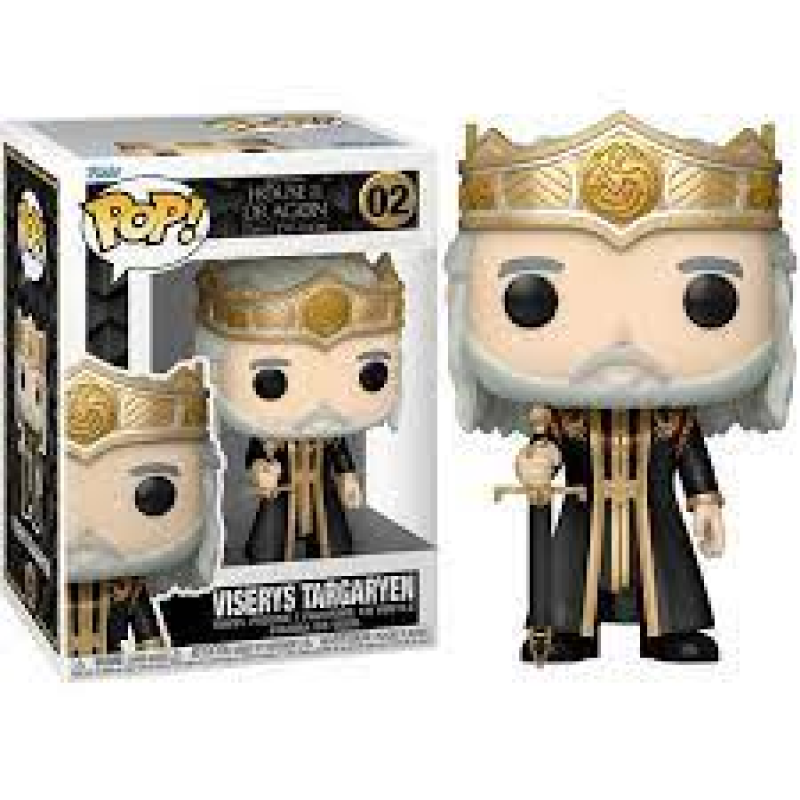 FUNKO HOUSE OF THE DRAGON VISERYS TARGARYEN figure  From POP: GOT