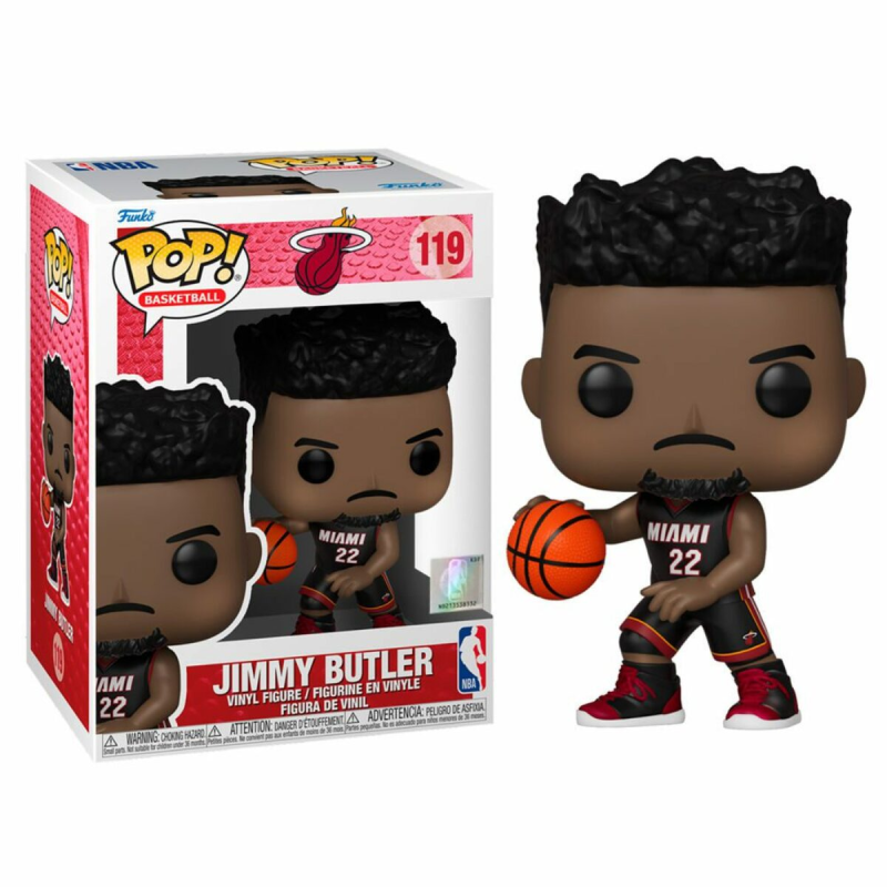 FUNKO Jimmy Butler (Black Jersey) figure from POP NBA: Heat