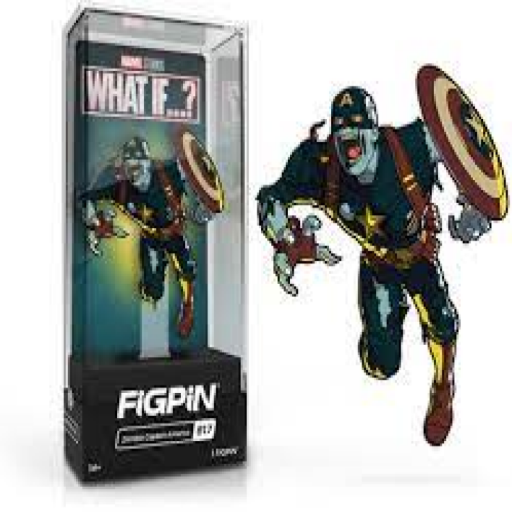 FiGPiN  Marvel Zombie Captain America 817 brooch