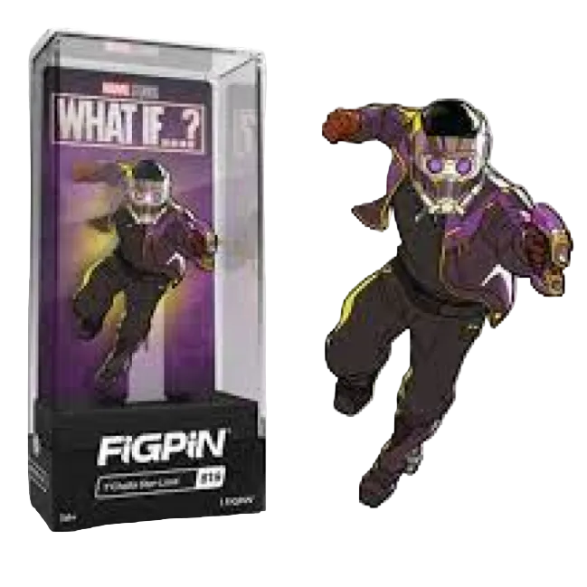 FiGPiN Marvel T'Challa Star-Lord 819 brooch