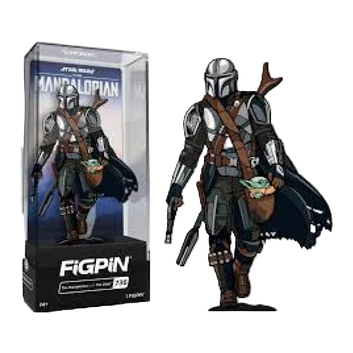 FiGPiN Star Wars The Mandalorian with The Child 736 brooch