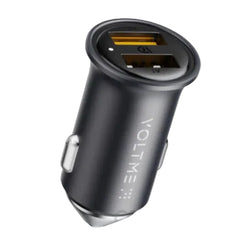 Voltme Cazo 24 AA Car Charger (24W) Metallic Blue
