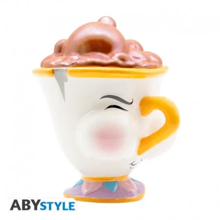 ABY MUG: DISNEY- BEAUTY & THE BEAST CHIP W/ BUBBLES (3D)