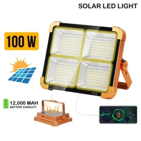 NHE Solar LED Light 100W