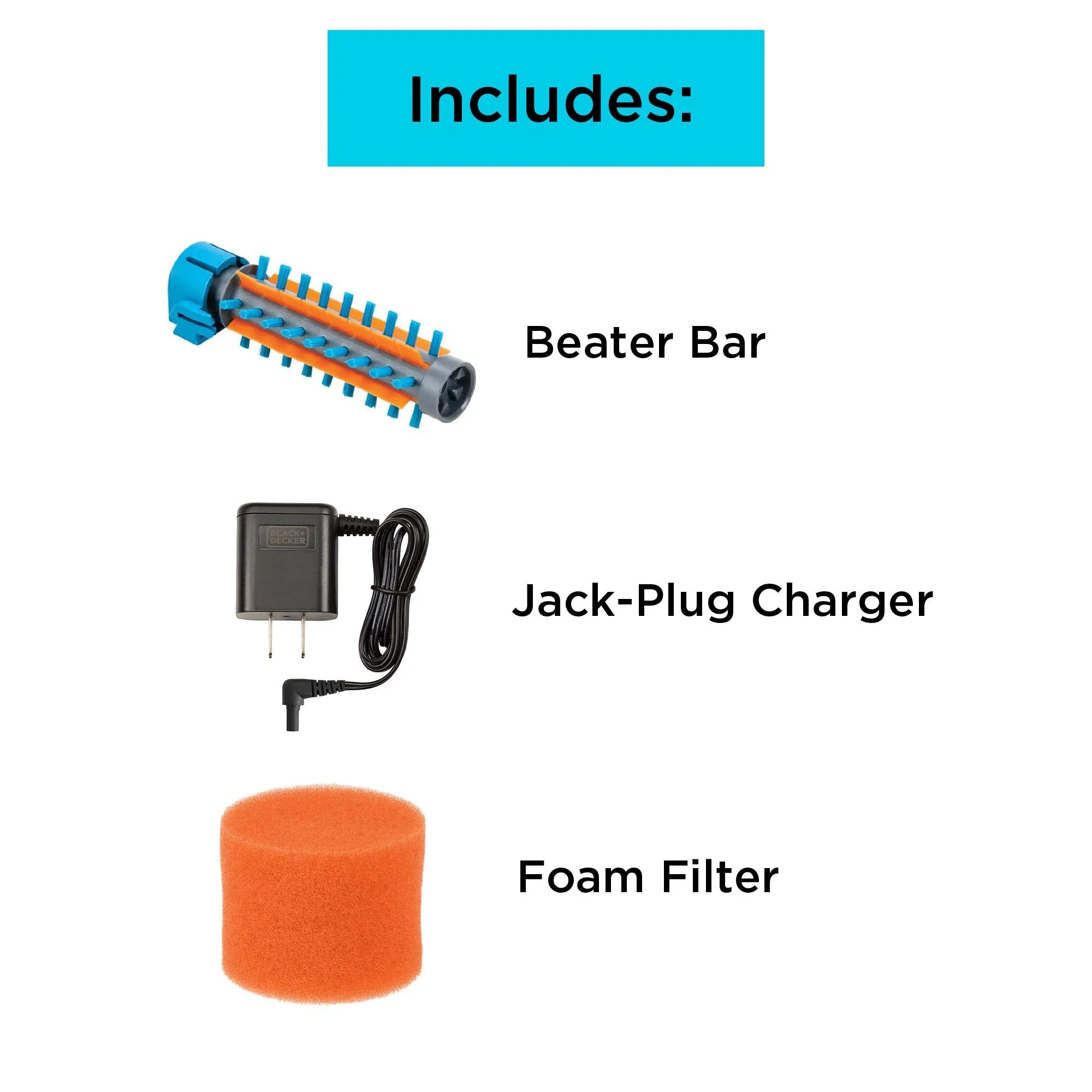 B+D 12V Spillbuster™ wet and dry spot cleaner with powered brush (12AW)