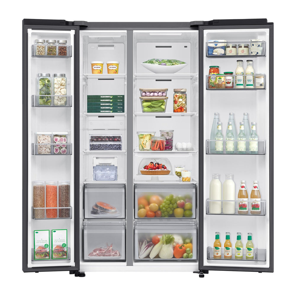 SAMSUNG REFRIGERATOR SBS N647L G650L CFT 23 BLACK DOI