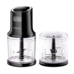 Black & Decker  Vertical Chopper, 4 Blades, 500W, 500ml + Extra JAR
