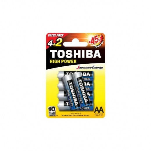 TOSHIBA LR6GCP BP6 2FCN AA 4 +2
