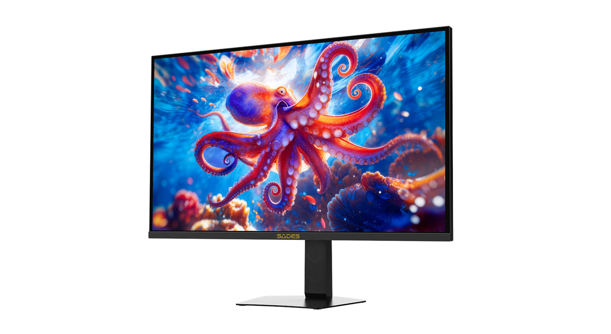 Sades NP-Octopus 32" 4K (3840x2160), 160Hz Refresh Rate, 0.5 Response Time, HDMI 2.1, IPS Flat Gaming Monitor - Black