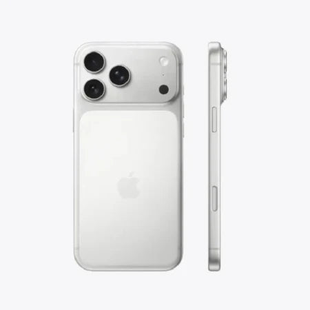 Apple iPhone 17 Pro Max 1TB Silver+2.5D Privacy Tempered Glass for iPhone 17 Pro max+WIWU NANO 30W GAN PD CHARGER