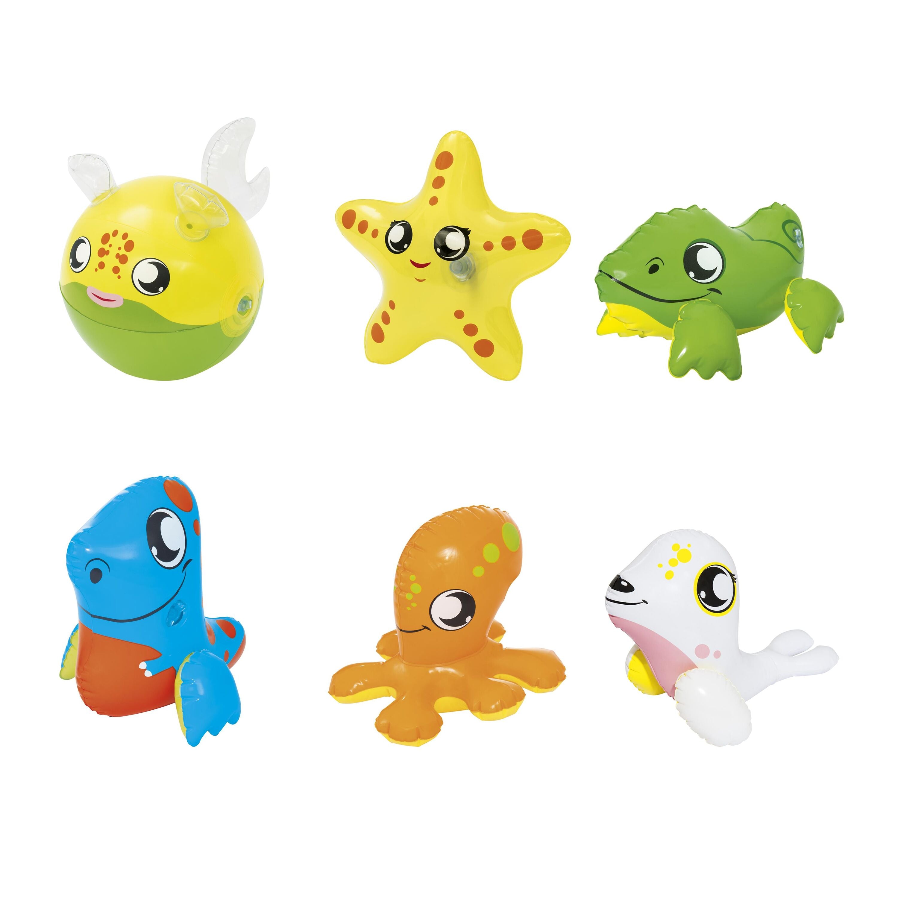 Bestway Bath Puffy Pals (Contents:One animal toy.) Age 4M+