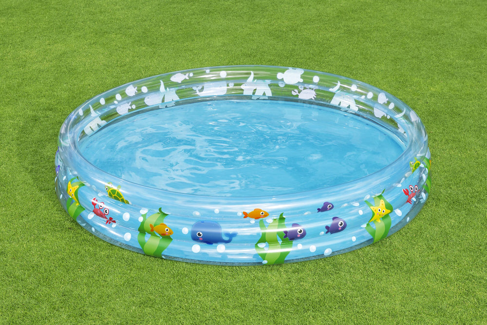 Bestway Φ1.83M X H33CM Deep Dive 3-Ring Pool (Contents:One pool, repair patch) Age 2+