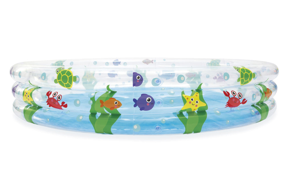Bestway Φ1.83M X H33CM Deep Dive 3-Ring Pool (Contents:One pool, repair patch) Age 2+