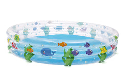 Bestway Φ1.83M X H33CM Deep Dive 3-Ring Pool (Contents:One pool, repair patch) Age 2+