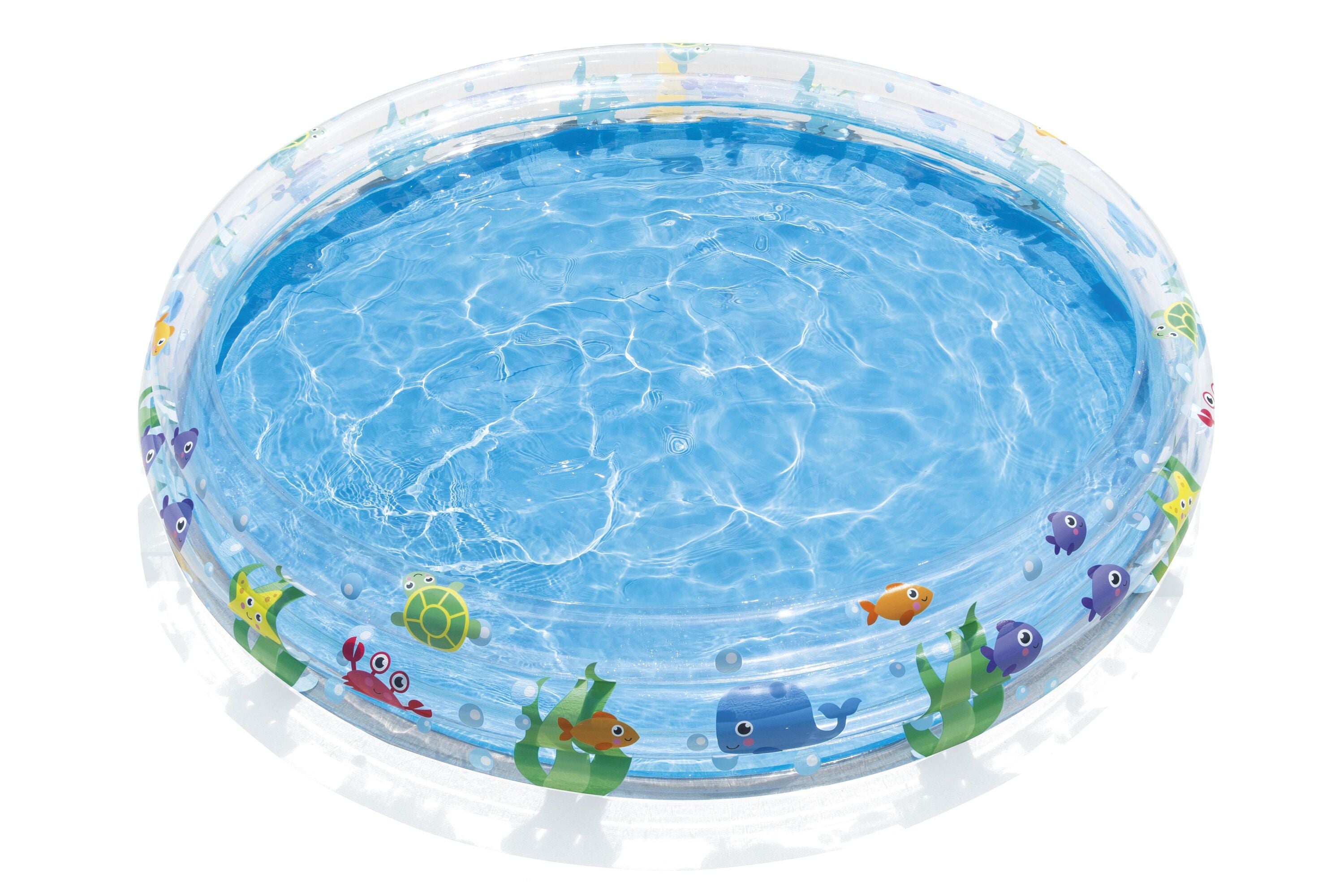 Bestway Φ1.83M X H33CM Deep Dive 3-Ring Pool (Contents:One pool, repair patch) Age 2+