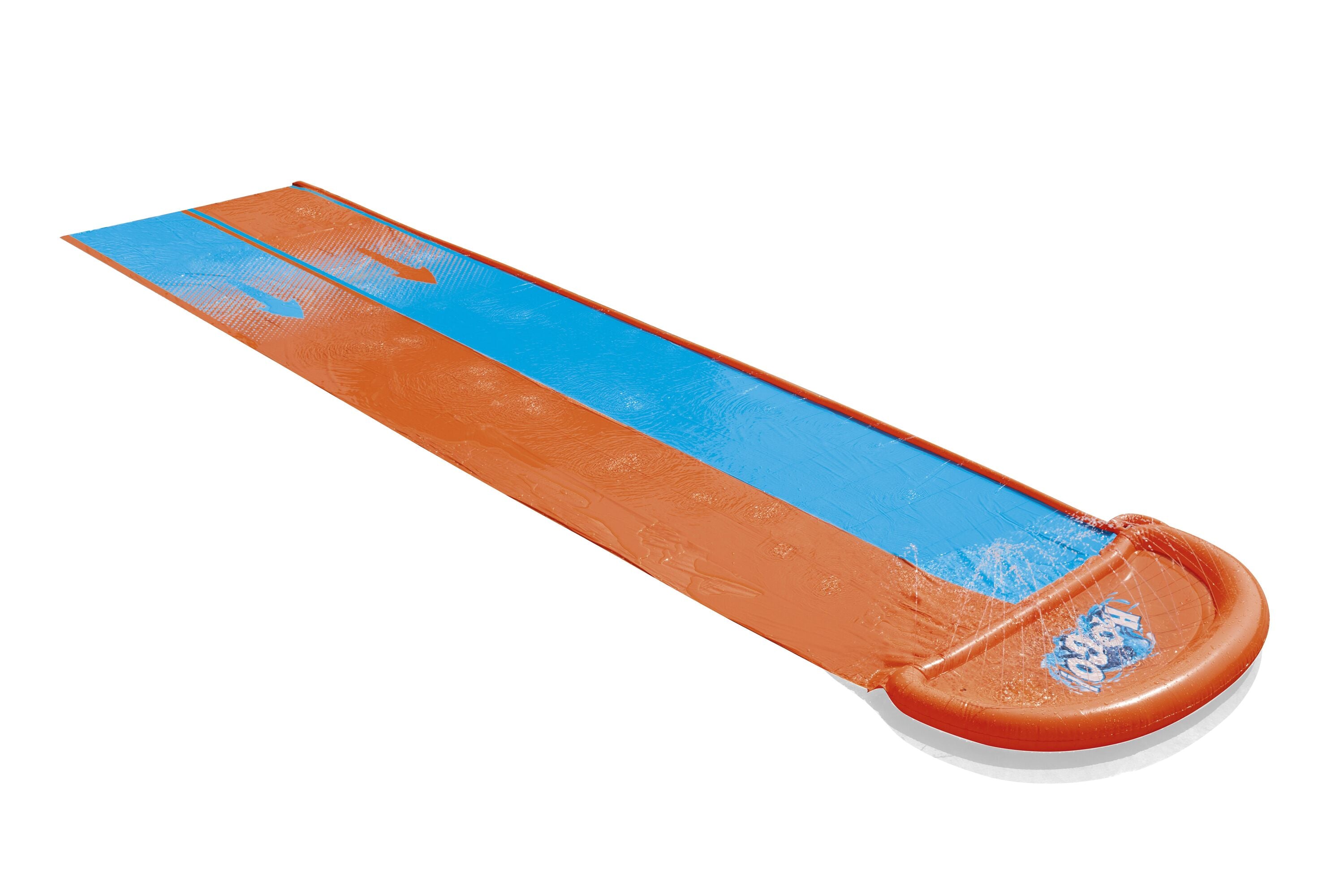 Bestway 4.88M Double Slide (Contents: 1 water slide, repair patch) Age 3+