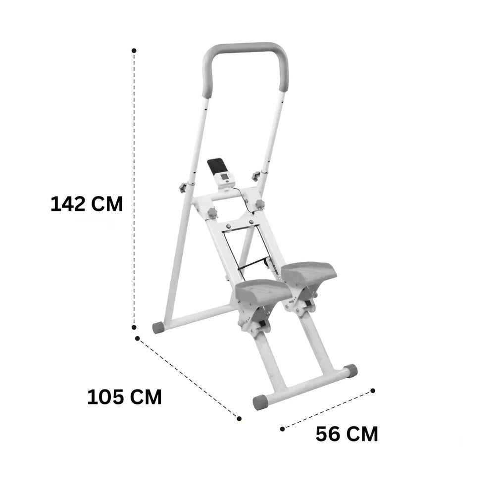 Black Bull Compact Home Gym Vertical Climber Stair Stepper Full Body Workout Machine Model UMSC108