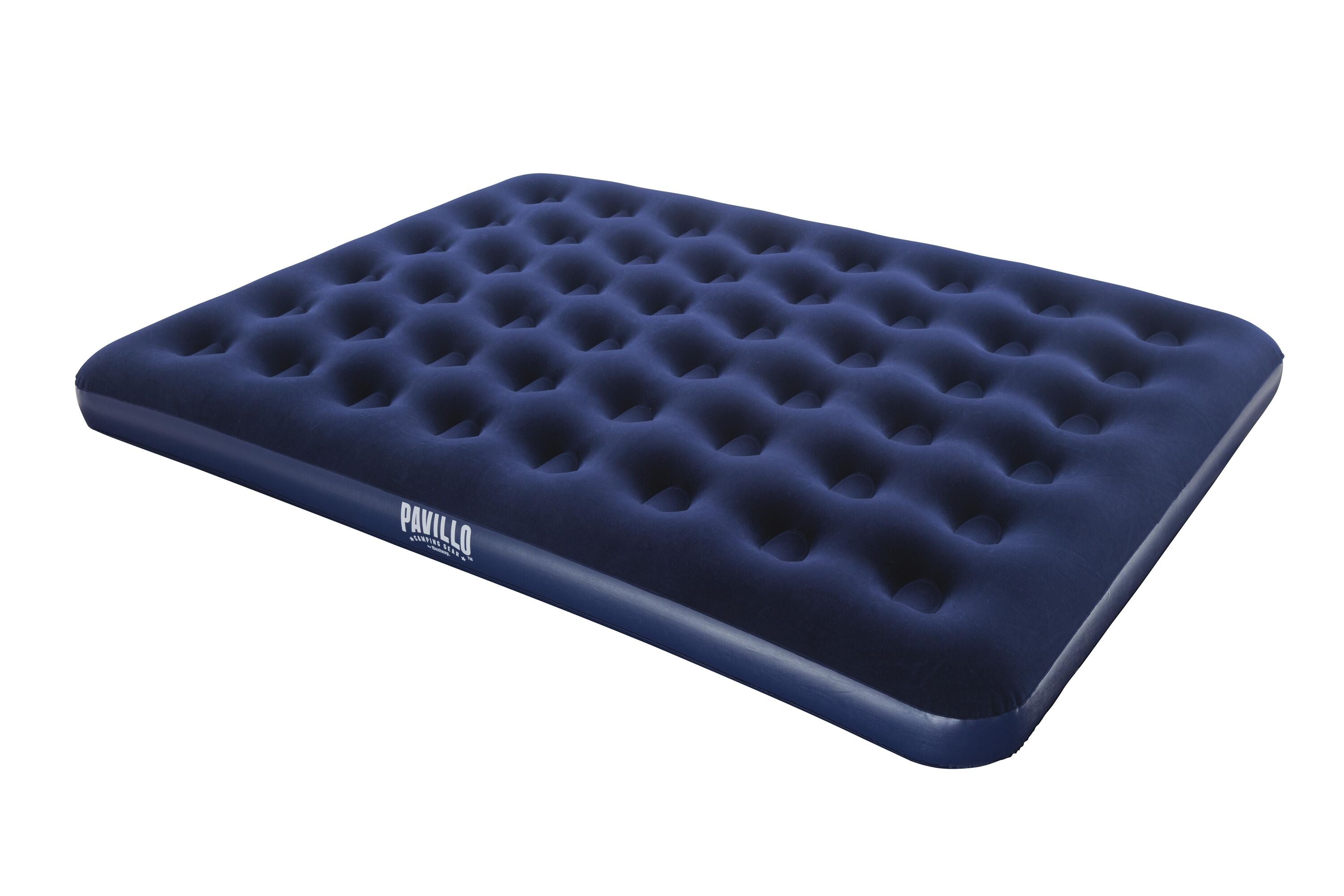 Bestway 2.03M X 1.52M X 22CM Air Mattress Queen (Contents:Air Mattress, repair patch)