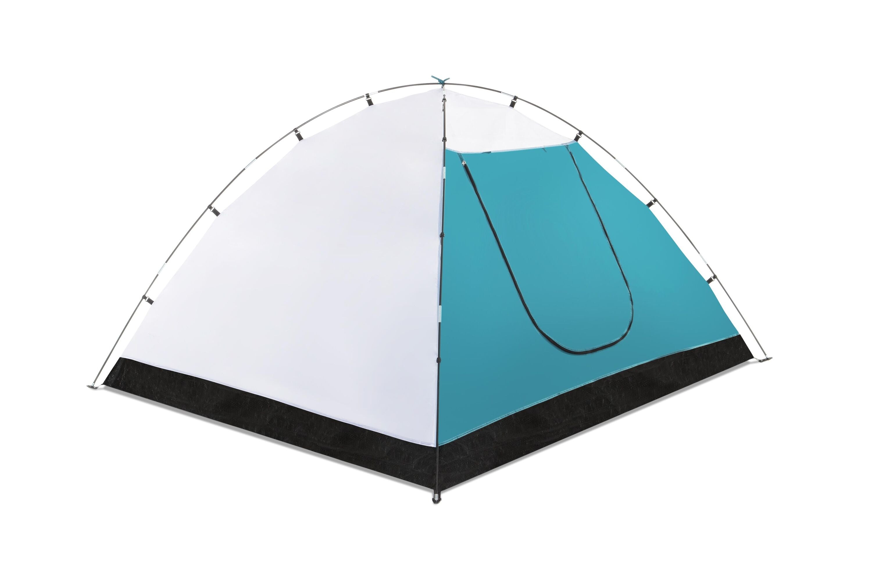 Bestway (2.10M+1.00M) X 2.40M X 1.30M Activeridge 4 Tent (Tent, Carry Bag, Fifteen Pegs, Two Layers, 600mmH20)