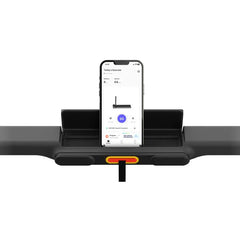 King Smith R3 Hybrid Walking Pad Foldable Treadmill with Max Speed 12 km/h, 1HP Brushless Motor - Black