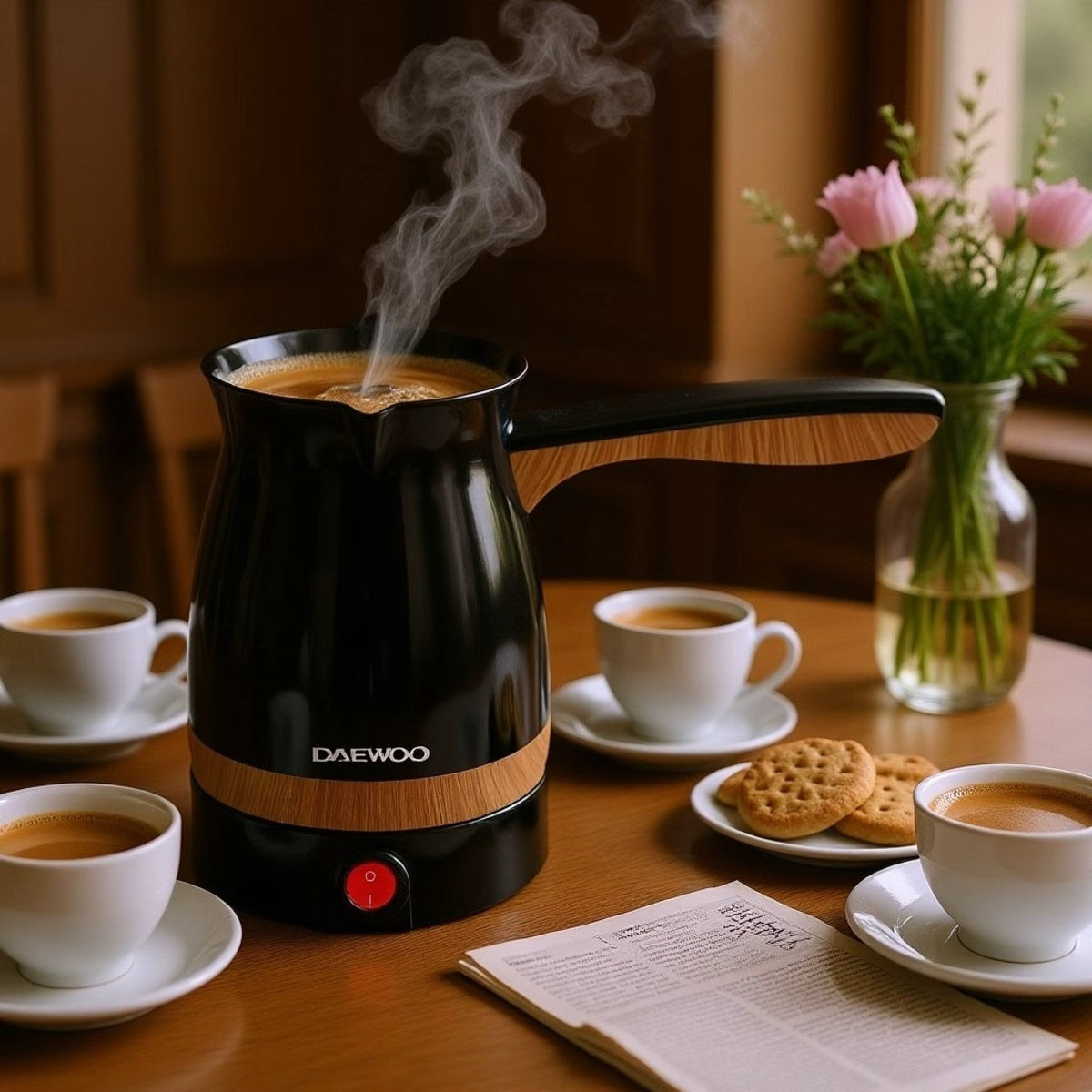 DAEWOO 1000W Turkish Glass Coffee Maker Wiregcc daewoo-1000w-turkish-glass-coffee-maker-wiregcc