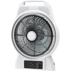 ORCA Rechargeable Box Fan 12 Inch 9 Speeds,