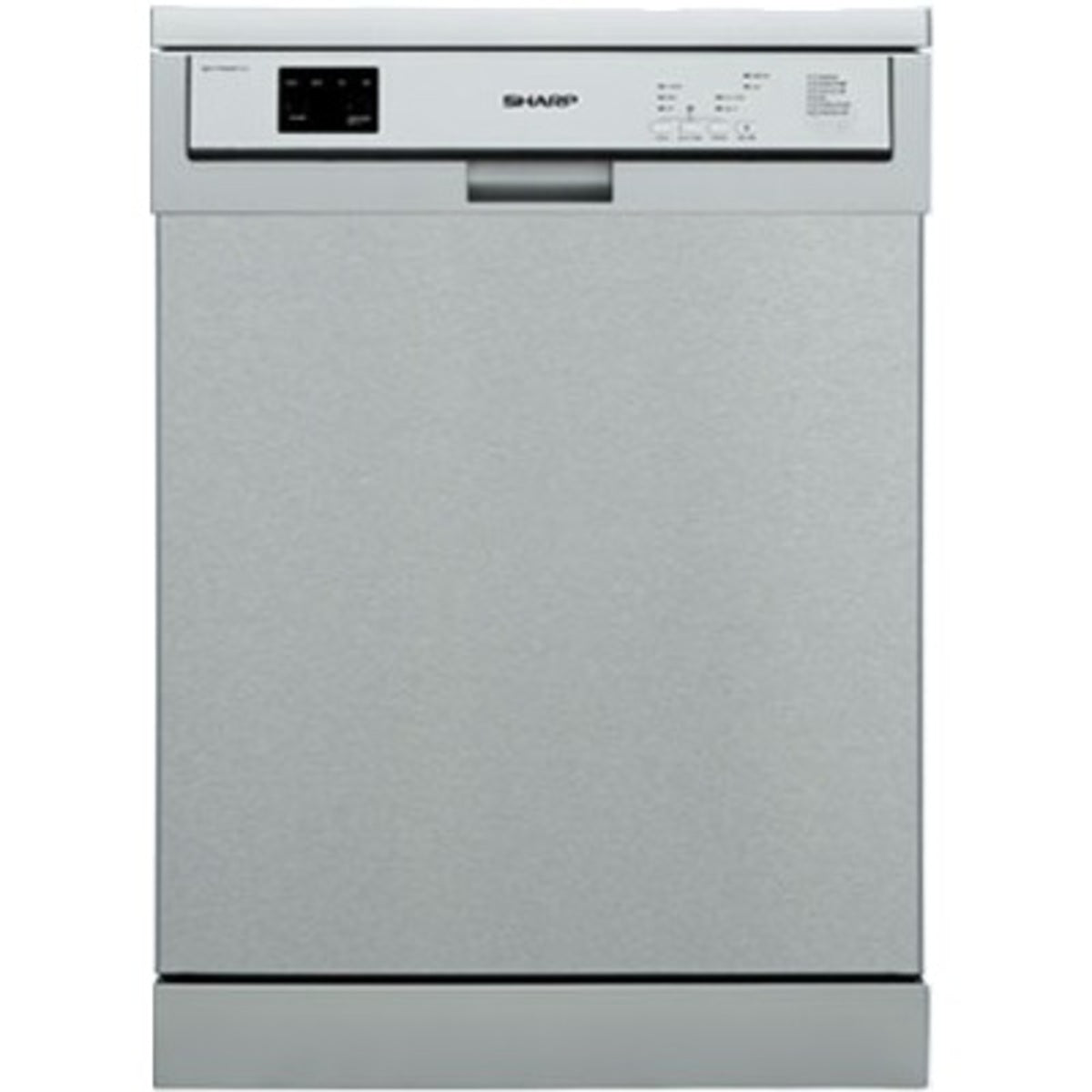 غسالة أطباق شارب، 6 برامج، 15 إعدادًا، مصنوعة من الفولاذ المقاوم للصدأ