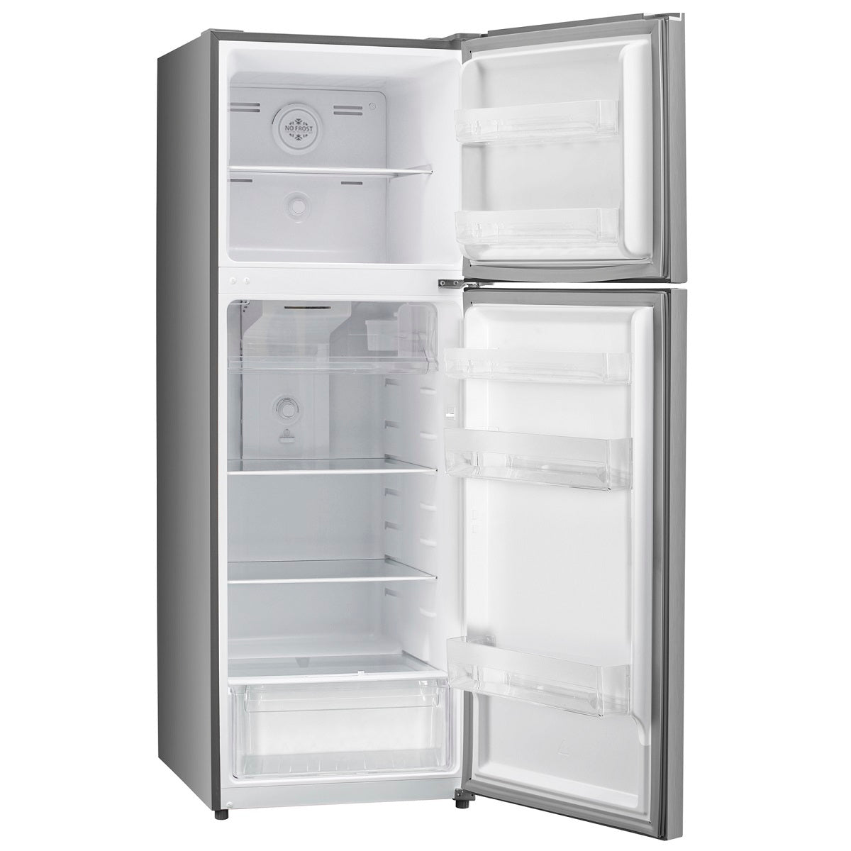 ثلاجة شارب 450 لتر ببابين، بتقنية العاكس - مصنوعة من الفولاذ المقاوم للصدأ