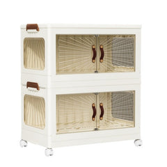 Noof & Hanof Baby Clothes Organizer, Baby Toys, Foldable Plastic Storage Box