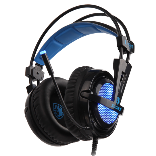 Sades locust plus Gaming headset +RGB Light SA-904
