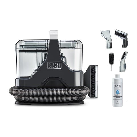 BLACK+DECKER 3-in-1 Multi-Surface Cleaner | 1300W Power & 12kPa Suction | Deep Clean Sofa, Upholstery & Spots | Dual Tank System | Built-in Steam with Auto Shut-Off