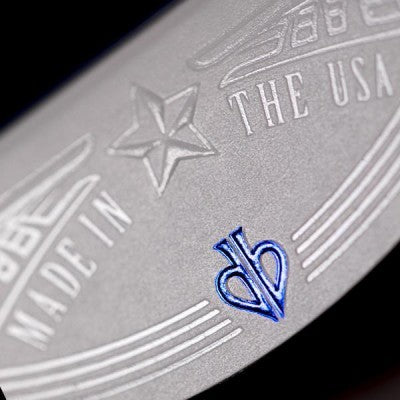 BLUE METALLIC GATORBACKS