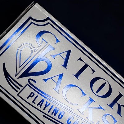 BLUE METALLIC GATORBACKS