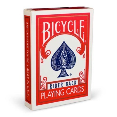 Bicycle rider back Red
