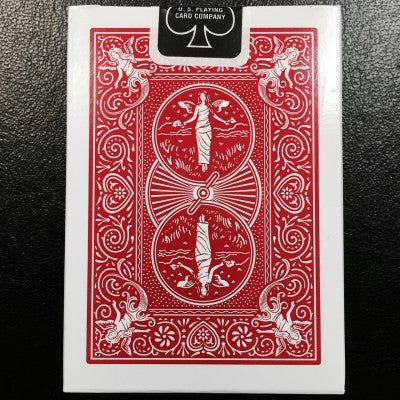 Bicycle rider back Red
