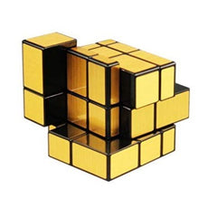 mirror gold cube