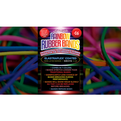 rubber bands (rainbow)