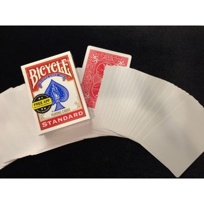bicycle blank face (RED)