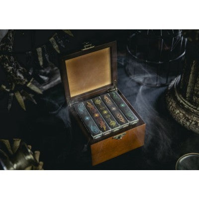 Five Elements Playing Cards Wooden Collection Set