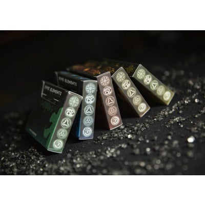 Five Elements Playing Cards Wooden Collection Set