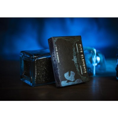 Five Elements Playing Cards Wooden Collection Set