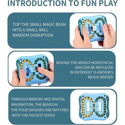 Fidget Rotating Magic Bean