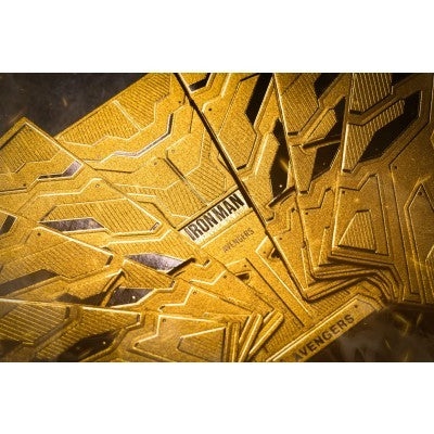 Iron Man- Mk 21 Playing Cards (Gold Foil)