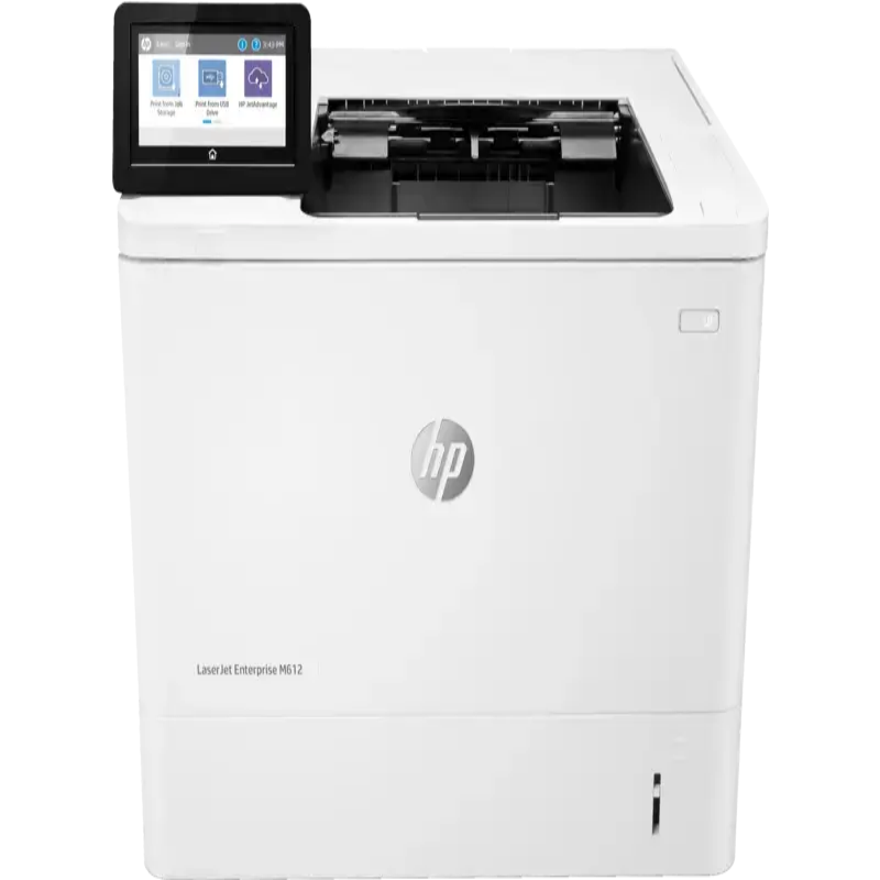 HP LaserJet Enterprise M612dn - 71ppm / 1200dpi / A4 / USB / LAN / Mono Laser - Printer