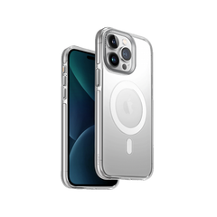 UNIQ HYBRID IPHONE 15 PRO  MAGCLICK CHARGING CALIO -TRANSPARENT