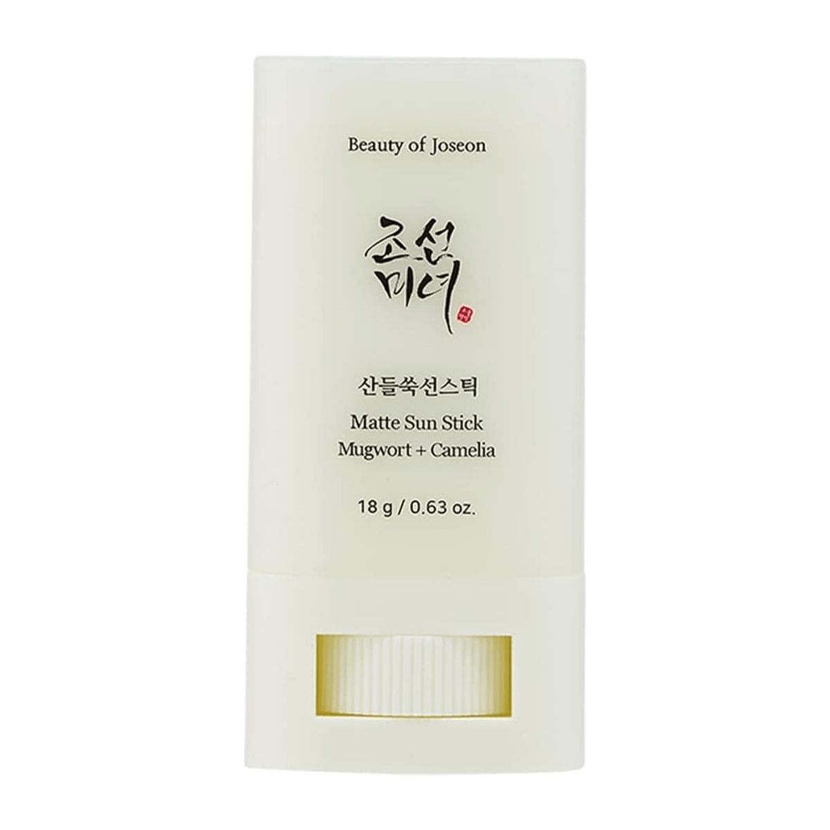 BEAUTYOFJOSEON_Matte Sun Stick : Mugwort+Camelia 18g