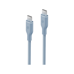 BAZIC GOCHARGE WEAVE C-C CABLE 480MBPS, 60W 1.5M - Blue