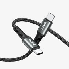 TYPE-C TO TYPE-C FAST CHARGING DATA CABLE 3M BLACK